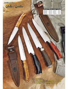 Couteau de chasse Gaucho, bois de cocobolo 2