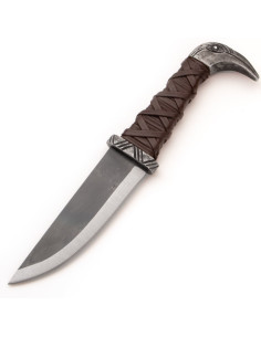 Ensemble hache et couteau viking avec boîte, création Asgard 2