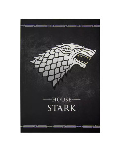 Carnet Game of Thrones Maison Stark (15x21 cm.)