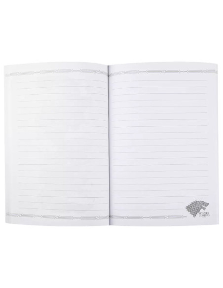 Carnet Game of Thrones Maison Stark...