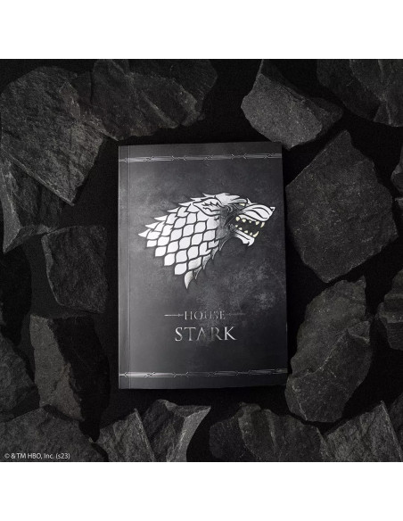 Carnet Game of Thrones Maison Stark...