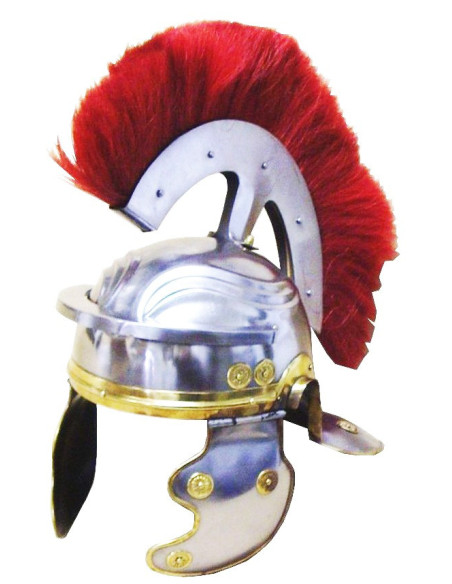 Casque de centurion romain Elmo Gallico