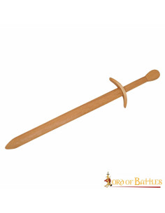 Épée médiévale en bois pour les pratiques (81,6 cm.)