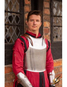 Cuirasse médiévale du renégat, finition polie