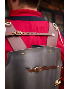 Cuirasse médiévale du renégat, finition polie 2