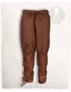 Pantalon médiéval pour enfants modèle Wicky, couleur marron
