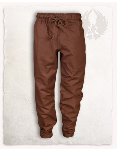Pantalon médiéval pour enfants modèle Chris, couleur marron