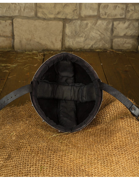 Casque médiéval type Cervellière S....