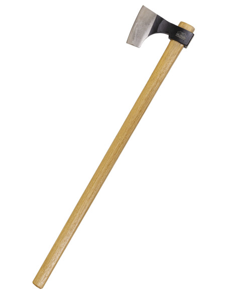 Hache de type grec avec manche en hêtre