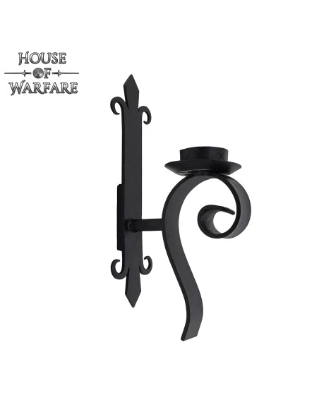 Applique médiévale pour 1 bougie