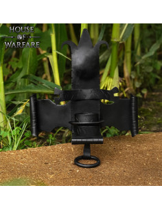 Applique croix médiévale pour 1 bougie