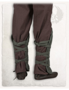 Grèves matelassées vert olive modèle Farald 2