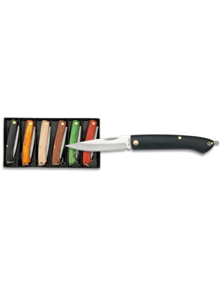 Set de 6 couteaux porte-clés