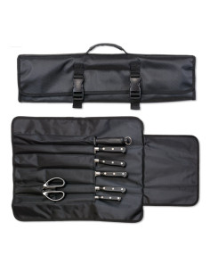 Couverture en nylon pour 6 couteaux professionnels