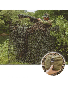 Filet de camouflage vert, différentes tailles