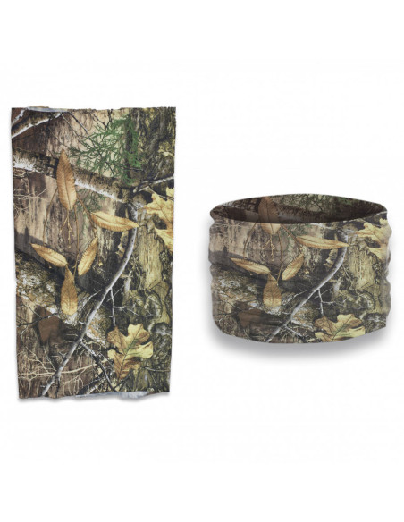 Cache-cou militaire avec branches...