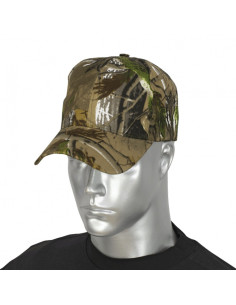 Casquette visière camouflage marron barbare