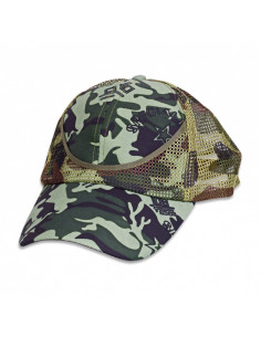 Casquette camo spéciale camouflage vert, réglable avec...