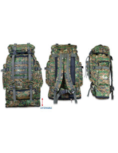 Sac à dos tactique Barbaric Camo Pixel, 60L