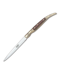 Canif de type Stiletto avec manche en stamina, lame 7 cm.