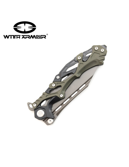 Couteau de poche tactique, lame en...