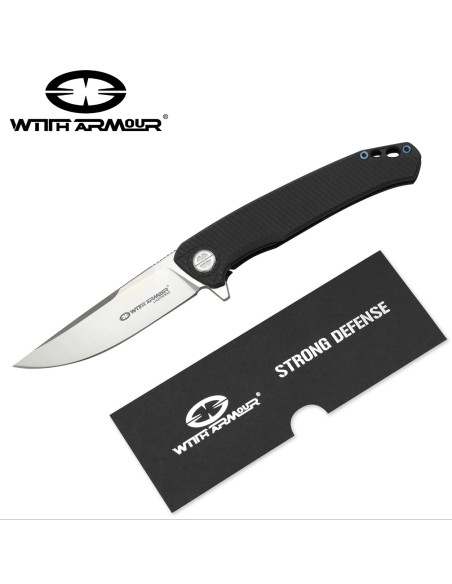 Couteau de poche tactique Flint, lame...