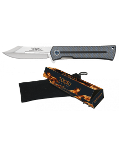 Couteau Tokisu CNC et manche en fibre de carbone G10