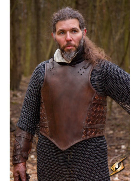 Ensemble de cuirasses en cuir Ranger...