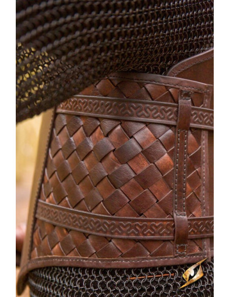 Ensemble de cuirasses en cuir Ranger...