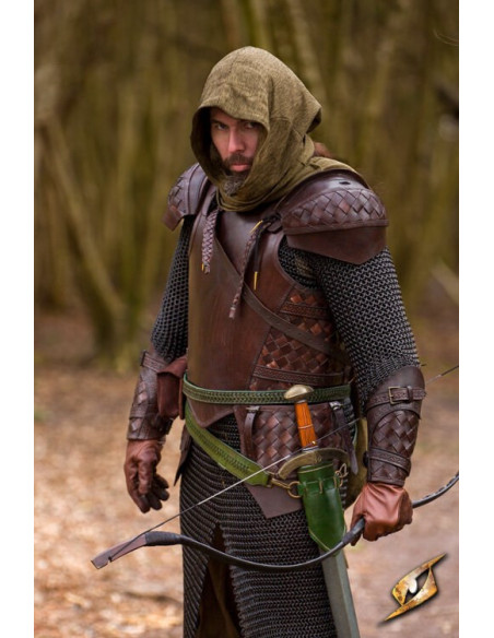 Ensemble de cuirasses en cuir Ranger...