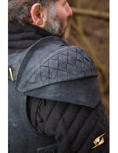 Jeu d'épaulettes en daim Ranger Epic Armory, noir