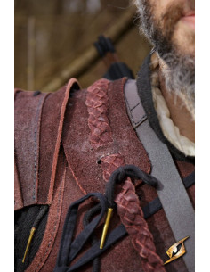 Ensemble d'épaulettes en daim Ranger Epic Armoury, marron 2