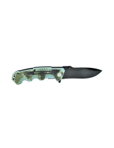 Couteau de poche SCK avec manche camouflage vert (20 cm.) 2