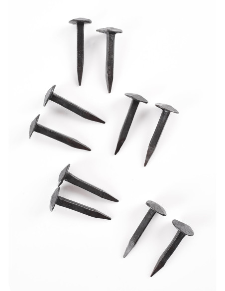 Set 10 clous forgés pour ferrures...