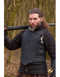 Pecto complet set Garde-forestier d'Epic Armoury, noir