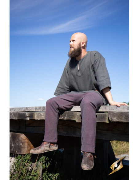 Pantalon viking motif chevrons modèle...