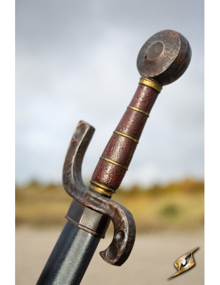 Sabre de pirate incurvé type Falchion...