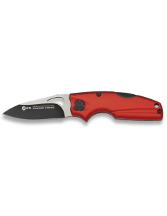 Couteau de poche rouge EDC K25, avec clip