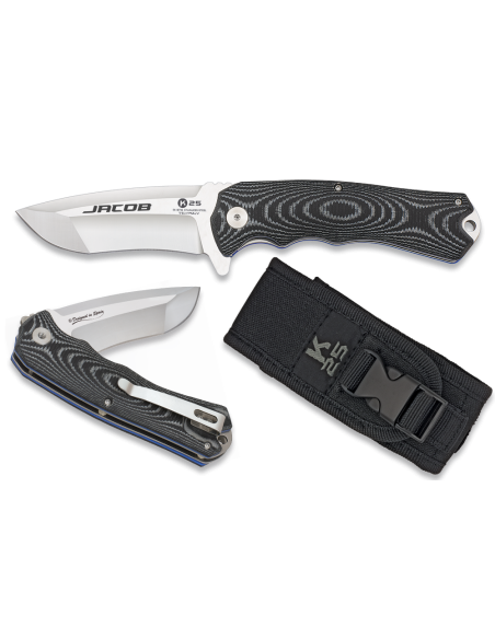 Couteau tactique K25 Jacob, lame 8,5 cm.
