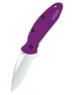 Couteau de poche Kershaw Scallion, violet