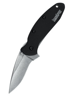 Couteau de poche Kershaw Scallion, pierre noire