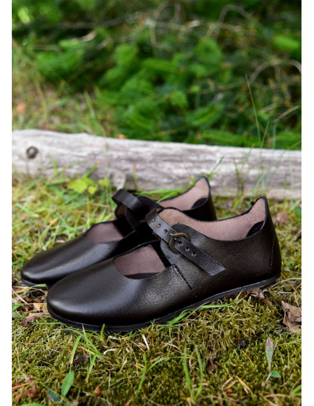 Chaussure de femme médiévale Latchet,...