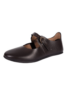 Chaussure de femme médiévale Latchet, marron (XIIIe-XVe... 2