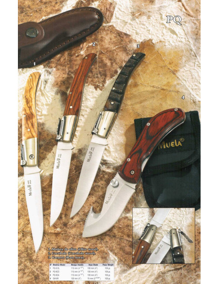 Couteaux Muela Billet