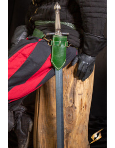 Tahalí avec anneaux pour épées émoussées - Vert