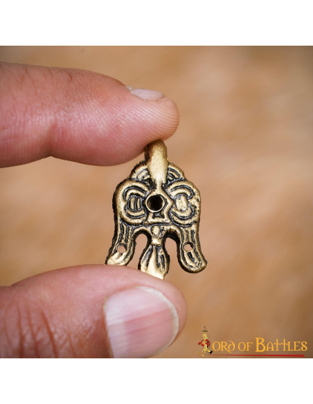 Set 2 crochets Viking avec le corbeau...