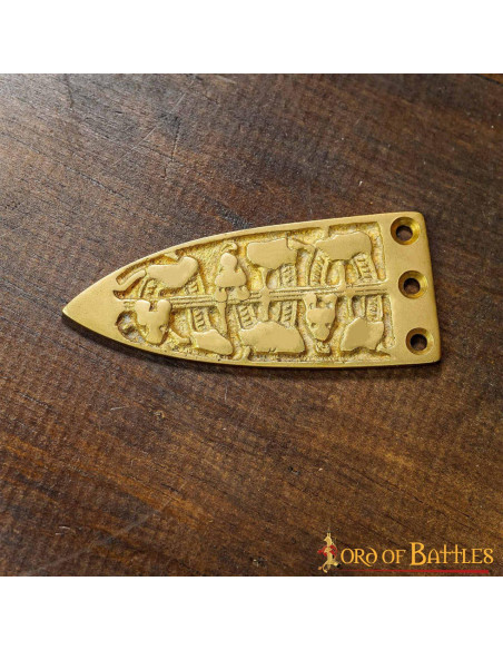 Embout de ceinture viking décoratif...