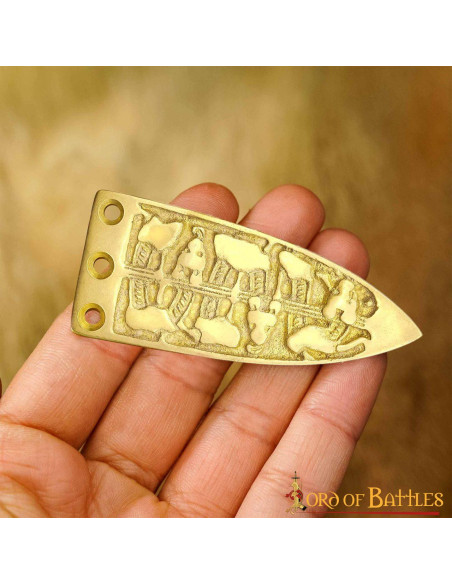 Embout de ceinture viking décoratif...