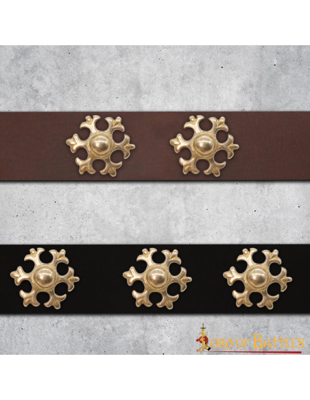 Set 5 pièces décoratives fleur de lys