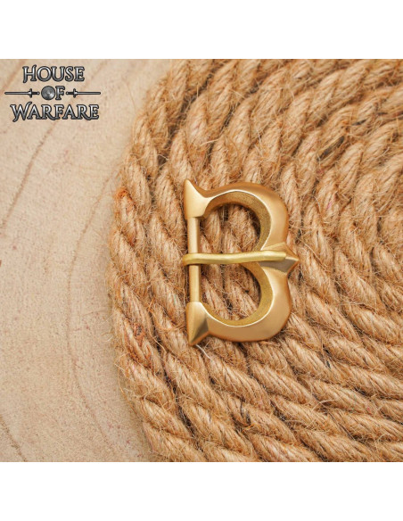 Boucle médiévale en laiton pour...